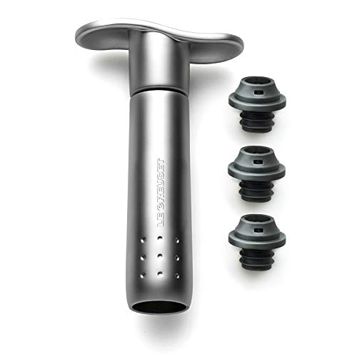 Le Creuset Pompetta Vino Wa-137, Conservazione Del Vino, Alluminio (Satinato), Argento, 59014013001625