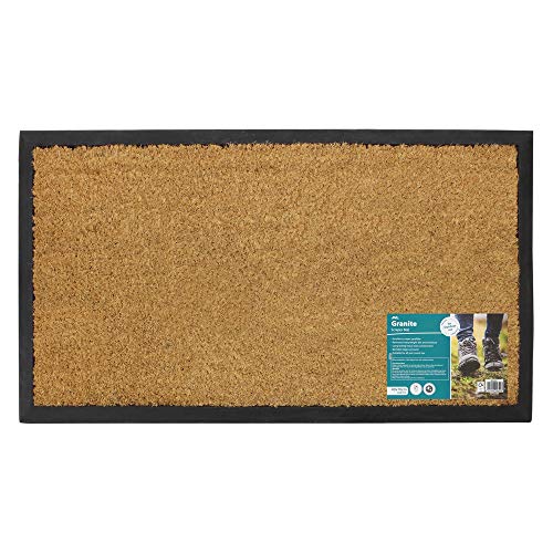 Jvl Zerbino Con Base In Gomma, 40 X 70 Cm, Fibra Di Cocco, 40 X 70Cm Approx