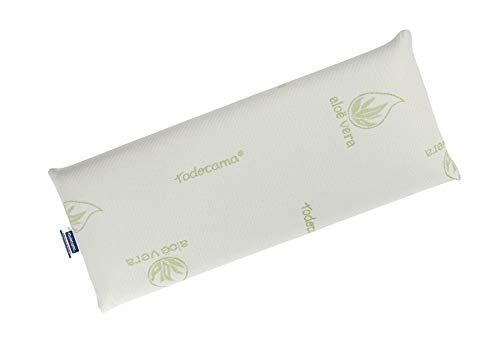 Todolettino Viscoelastico Aloe Vera Plus Cuscino, Colore: Verde, 75 Cm