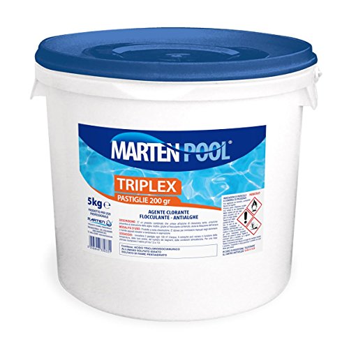 Marten Triplex Pastiglie 200 – 10Kg | Disinfettante Clorato A Lenta Dissoluzione