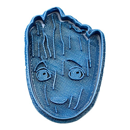 Cuticuter Groot Baby Face Guardianes De La Galaxia Di Biscotti, Blu, 8 X 7 X 1.5 Cm
