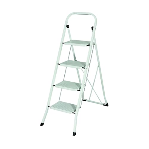 Maurer 23010104 Escalerilla Acero 4 Peldaños Uso Doméstico