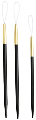 Lantern Moon Finitura Aghi, Oro/Nero, Osfa, 3 Unità