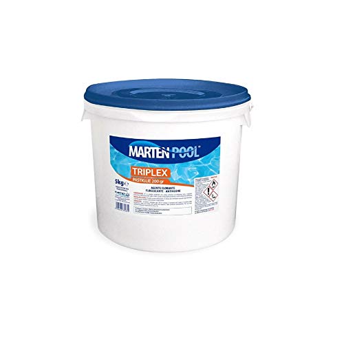 Marten Triplex Pastiglie 200 – 5Kg | Disinfettante Clorato A Lenta Dissoluzione