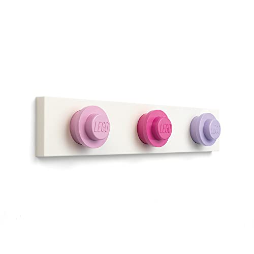 Room Copenhagen Roomc-41110002 Appendino A Parete Lego, Rosa Scuro, Violet Chiaro, Polyester, One Size