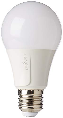 Sengled Lampadina Smart Wifi E27 9W, Lampadina Intelligente Compatibile Con Alexa E Google Home, Controllo Vocale E Remoto, Luce Regolabile 2700K, Non