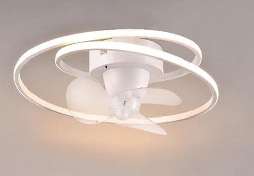 Trio Lighting Plafoniera Led Umea Con Ventilatore 40W 2700-6500K Bianco - R67252131