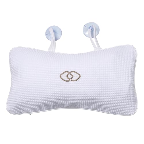 Yuet Spa Pilliow, Cuscino Da Bagno, Cuscino Per Vasca Da Bagno Cuscino Per Vasca Da Bagno Antiscivolo Idromassaggio Con Ventose Supporto Per Collo Tes