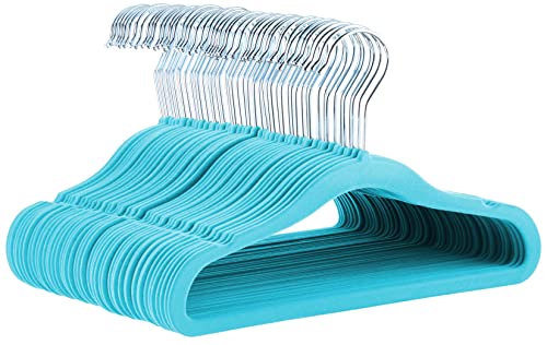 Amazon Basics - Grucce In Velluto Per Bambini, 50 Pezzi, Blu