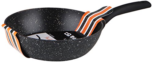 Orbegozo Sfh 8528 - Padella In Alluminio Forgiato, Superficie Antiaderente, Senza Pfoa, 1 Litro, Nero, Diametro 28 Cm