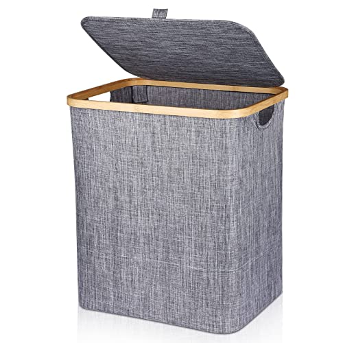Cesto Portabiancheria Cesto Per Biancheria Con Coperchio Cesto Portabiancheria Sporca Pieghevole Per Bagno O Lavanderia, Vestiti Giocattoli Organizzaz