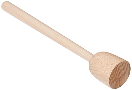 Fackelmann 31089 Fair Schiacciapatate Legno Di Faggio Beige 32,5 X 5,5 X 5,5 Cm