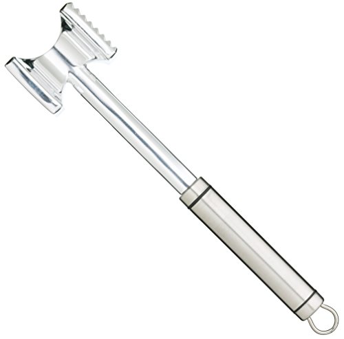 Kitchencraft Professional Martello Inteneritore Per Carne Con Manico In Acciaio Inox, 28 Cm