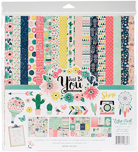 Echo Park Jby119016 Collection Kit Just Be You Collection Kit