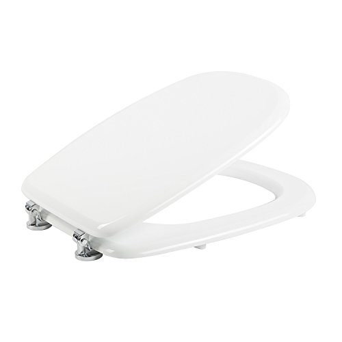 Sedile Wc Copriwater Copriasse Bianco Mod. Tesi Fit