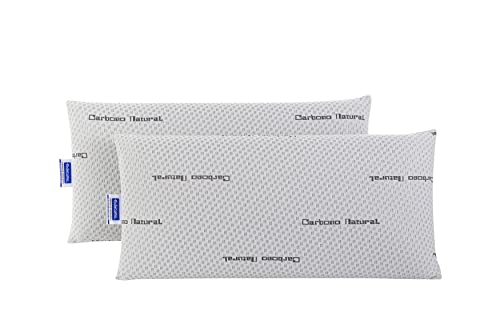 Todocama - Cuscino Naturale, Composto Da Un Nucleo Viscoelastico Al 100% Con Particelle Di Carbonio Attivo Che Riducono I Cattivi Odori E Umidità. Con