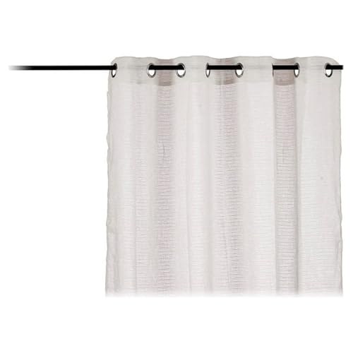 Gift Decor Tenda In Voile Bianco Poliestere (140 X 260 Cm) (140 X 260 Cm)