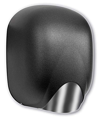 Vama Asciugamani Elettrico Con Fotocellula 1100W Ecoflow Nf 1100 Alluminio Nero