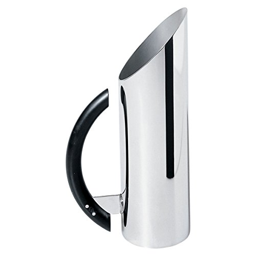 Alessi Tua Officina Mb03 Tua Caraffa, Pa/Acciaio Inossidabile 18/10, Nero
