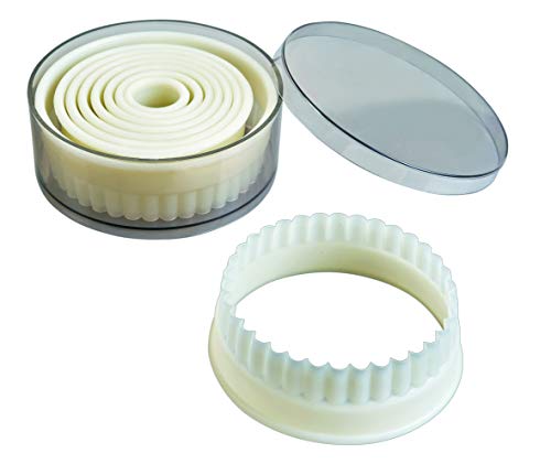 Ibili Corta Masas Redondo Rizado(9 Pc)