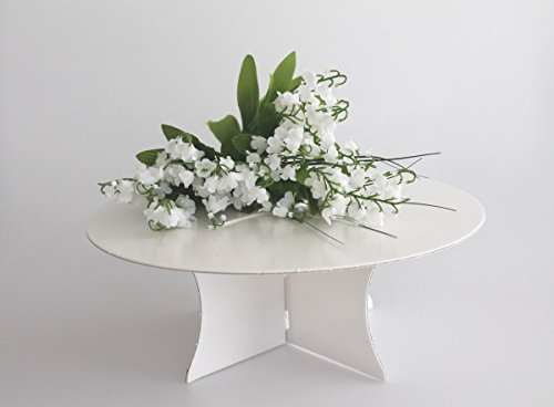 Wertheim-Deko Alzata Per Torta, 1 Piano Per Matrimonio