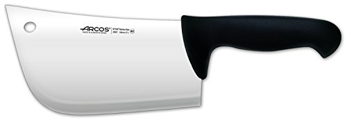 Arcos Serie 2900, Mannaietta Mannaia Da Cucina Coltello Scannare Coltello Macellaio, Lama Acciaio Inossidabile Nitrum 190 Mm, Manico Polipropilene, Co