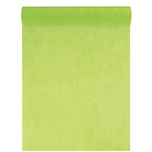 Tessuto Non Tessuto 30 Cm (25 M Di Lunghezza), Runner Decorativo In Tessuto Non Tessuto, Decorazione Per Festa Di Nozze Verde Chiaro