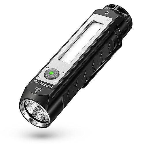 Sofirn If23 Torcia Led 4000 Lumen, Torcia Multicolore Potente Torcia Ricaricabile Usb C Torcia Led Super Luminosa Con 8 Modalità Di Luminosità Per Cam