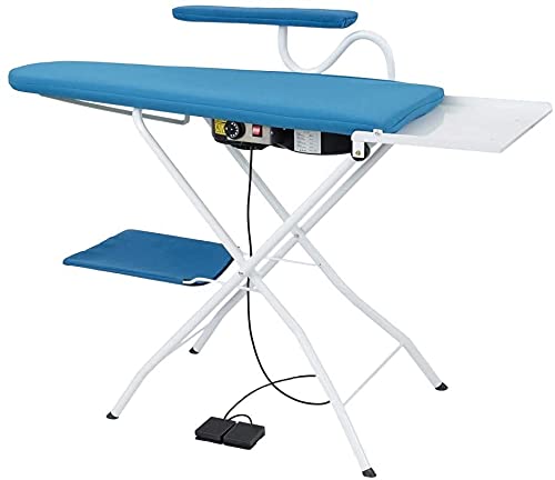 Eolo Asse Da Stiro Professionale As01 Piano Riscaldato Aspirante Soffiante 112X42 Cm Stabiletermostato Regolazione Temperatura Altezza Regolabile Brac