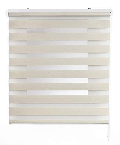 Estores Collection Tenda A Rullo Elegant Beige Melange 100 X 250 Cm