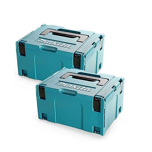 Makita 821551-8/2 Set Di 2X Valigette Makpac 3