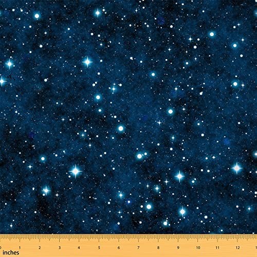 Tessuto Per Mobili Galaxy, Al Metro, Spaziale, Cielo Stellato, Per Interni Ed Esterni, Tessuto Al Metro, Universo, Scintillii, Stelle, Decorazione Per