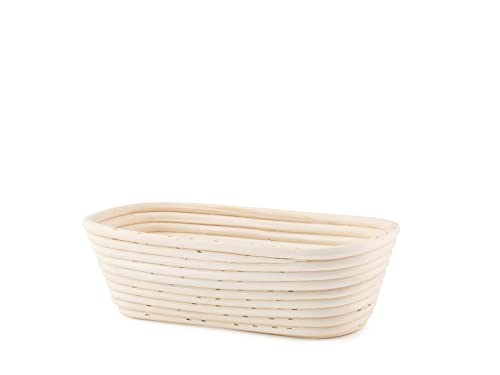 H&H Cestino Lievitazione Pane Ovale Cm 39X15Xh8