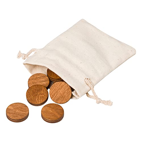 Wood You Buy Magneti Da Frigorifero In Legno, Magneti Decorativi, Calamite Per Ufficio, Magneti Frigo Rotondi. Marrone Grandi Dimensioni