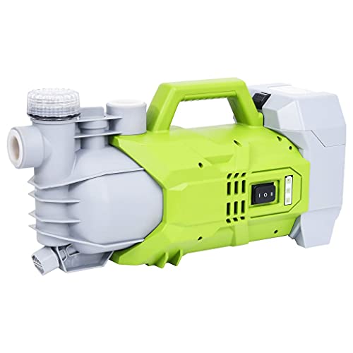 Vidaxl Pompa Da Giardino A Batteria 180 W 2800 L/H
