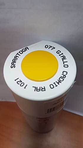 Saratoga Happy Color Acrilico Giallo Cadmio Ral 1021 Bomboletta Spray Ml. 400