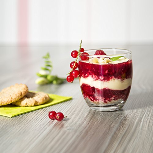 Sixby Atika (Set Di 6) Bicchieri Da Dessert Ø 72,5 Mm, Altezza 81 Mm, Lavabili In Lavastoviglie