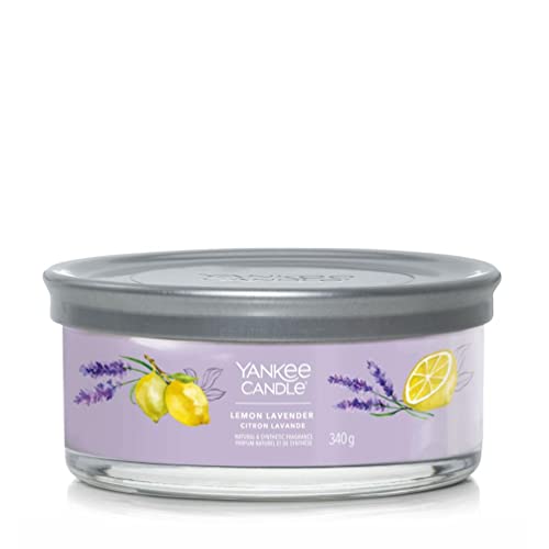 Yankee Candle Candela Tumbler A 5 Stoppini Lemon Lavender