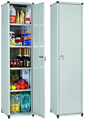 Armadio Tuttopiani In Metallo Brico 1G Cm. 43X44X183H