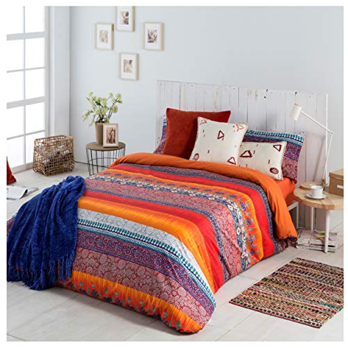 Cotton Artean Copripiumino Indi Ii Per Letto Da 90 Cotone 100%
