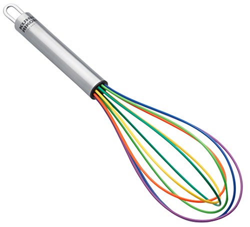Kuhn Rikon 22265 - Frusta In Silicone Colori,Piccola, 22 Cm, Multicolore