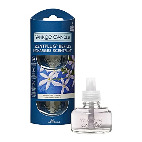 Yankee Candle Ricariche Fragranza Scentplug | Olio Per Profumatore D'Ambiente Elettrico Gelsomino Notturno | Durata Della Fragranza: Fino A 60 Giorni