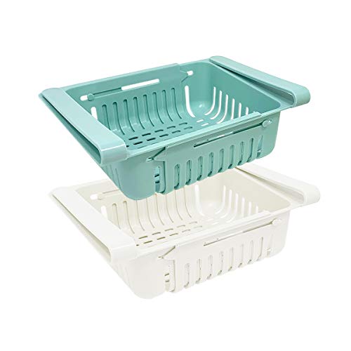Joeji'S Kitchen Set Scatole Portaoggetti E Organizzazione, Per Cucina, Frigorifero, Organizer Per Cassetti Retrattili, Per Frigorifero, Frigorifero, B