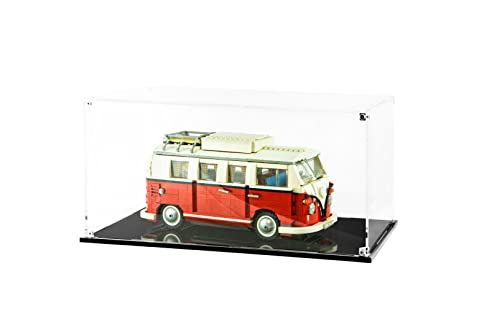 Innerspace Teca Espositore Vetrina Per Lego 10300 Delorean 10271 500 Modellismo Action Figure Da Collezione 39X21X19 Cm Crystal Plexiglass Anti-Uv