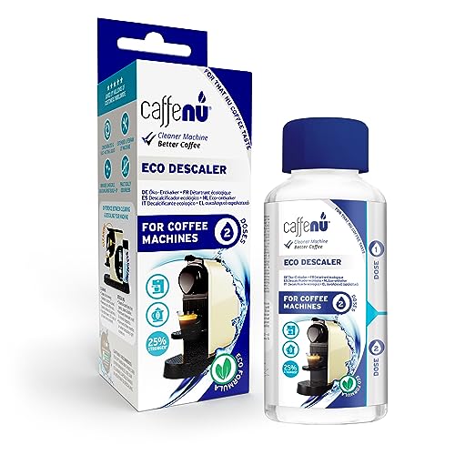 Caffenu | Decalcificante Liquido Per Macchine Da Caffè 200 Ml Eco | Decalcificante Liquido Per Kit Da Barista | Decalcificante Universale Compatibile