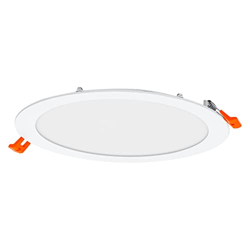 Ledvace Sun@Home Wifi Led Faretto Da Incasso Bianco, Lampada Led A Spettro Completo A Scomparsa, Cri 95, Dalla Luce Del Sole Al Camino (2200-5000K), 2