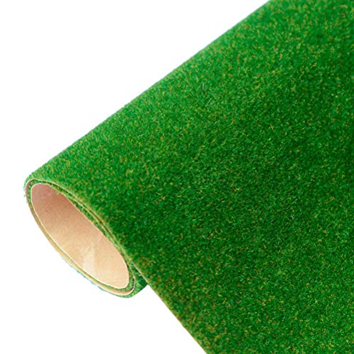 Pucha Erba Sintetica Artificiale Prato Sintetico, Tappetino Decorativo Per Erba Artificiale Prato Giardino In Miniatura Costruzione Tappetino Per Erba