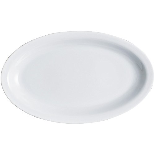 Saturnia Piatto Ovale Cm.32 Roma/Bianco