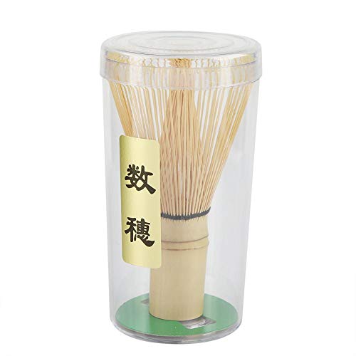 Frusta Per Tè Nikou, Frusta Per Tè In Bambù Naturale Chasen Preparazione Dello Strumento Pennello In Polvere Matcha(72 Prongs)
