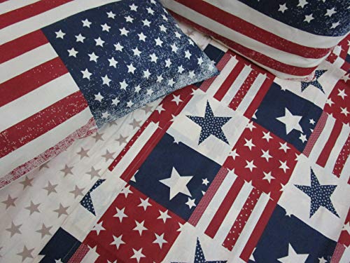 Pago Poco Completo Letto Disegno America 100% Cotone Singolo.Matrimoniale.Una Piazza E Mezza Novita' 2022!!!! (Una Piazza E Mezza)